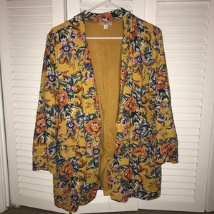 Floral Blazer